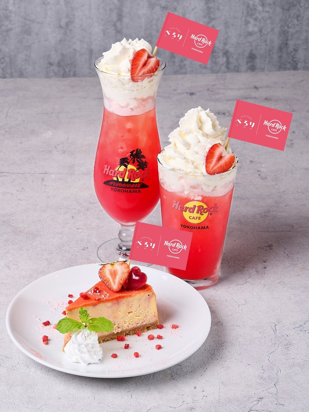 Hard Rock Cafe橫濱店與佐々木彩夏聯名限定餐飲總覽