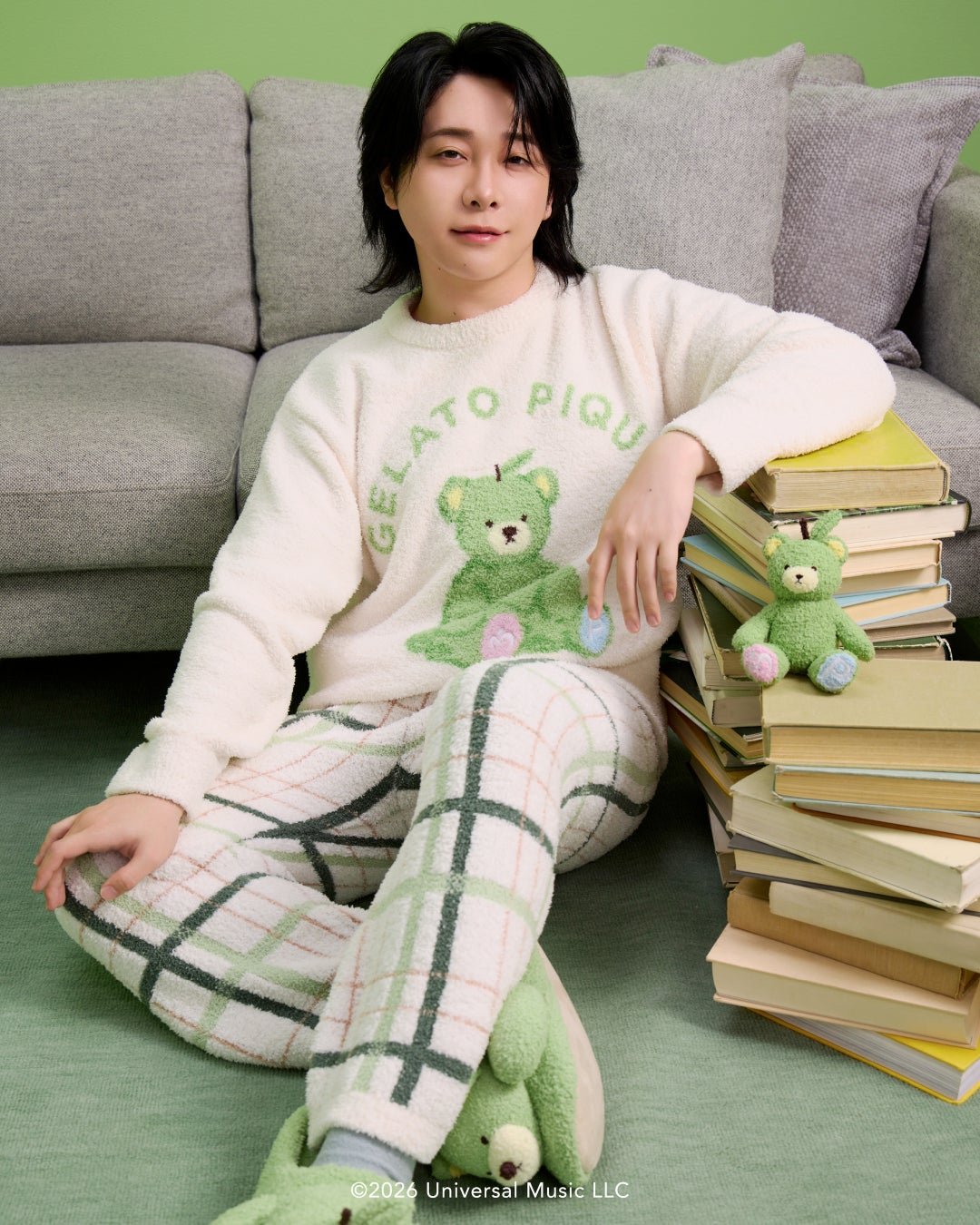 gelato pique × Mrs. GREEN APPLE「Mrs. GREEN APPLE with GELATO PIQUE」聯乘系列宣傳產品圖