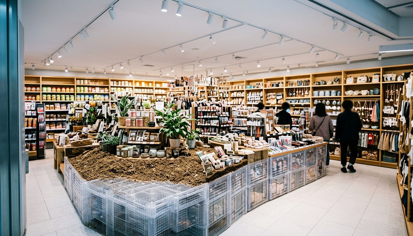 名古屋栄ラシック地下1樓「TODAY'S SPECIAL NAGOYA」店內貨品陳列示意圖