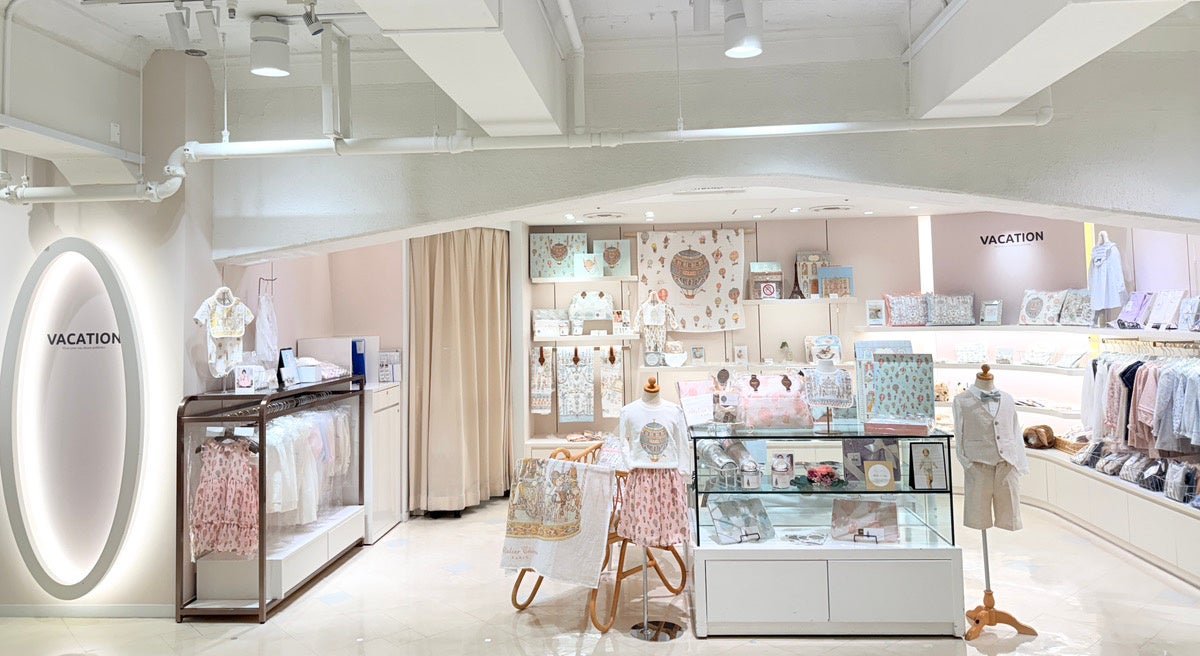 日本橋三越本店本館 7 樓「VACATION」專門店內景