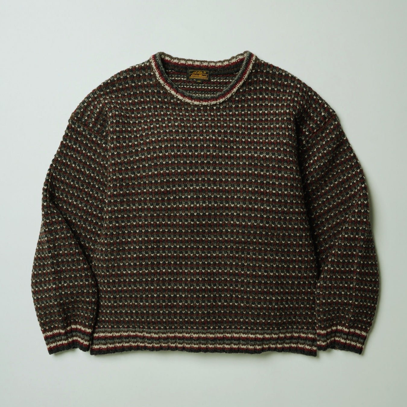 Eddie Bauer × men's FUDGE × Color at Against 26秋冬聯名「爆米花針織衫」(ポップコーンニット)