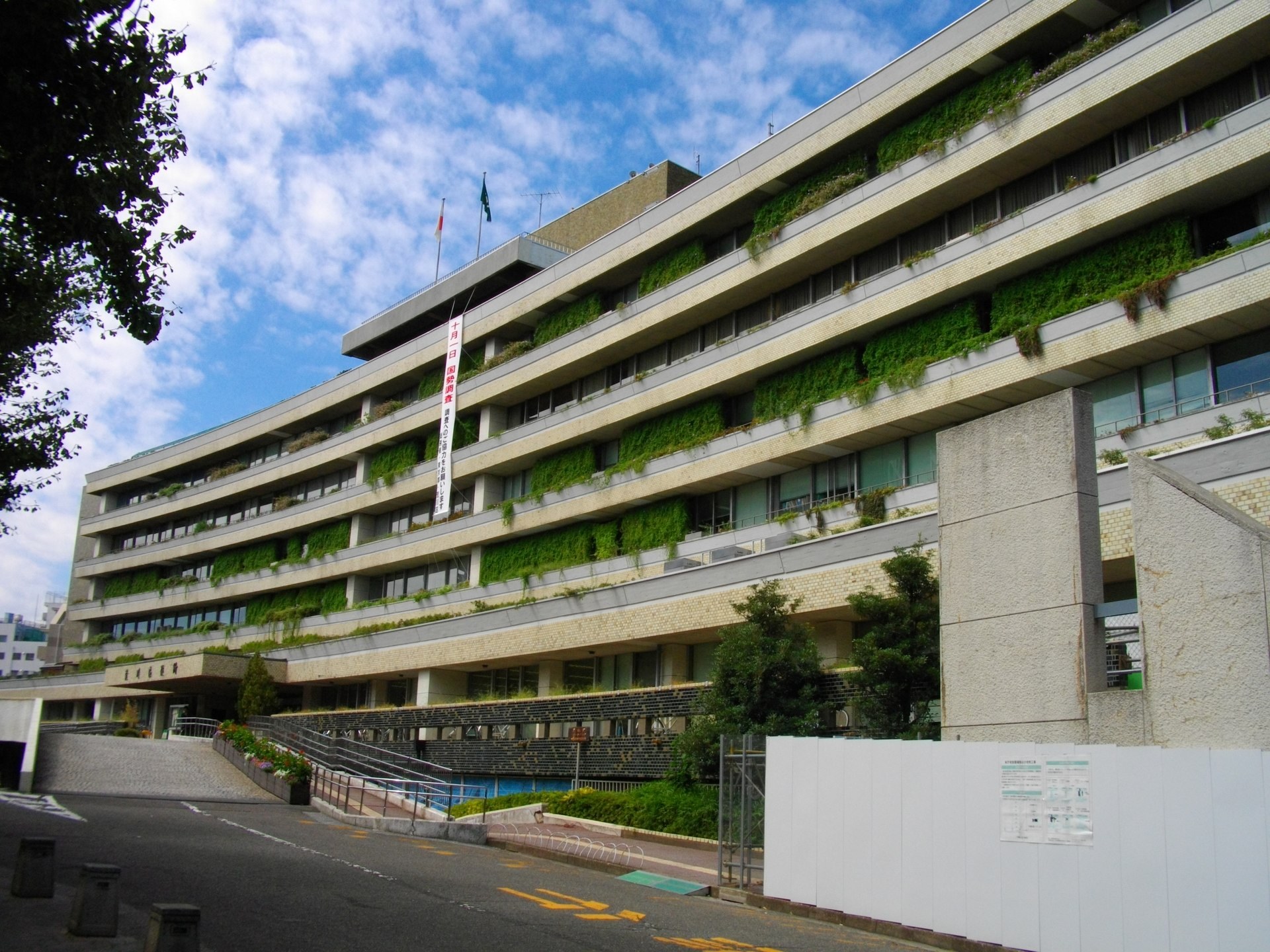 一部粉色老式撥號電話擺喺木枱上,背景係模糊嘅都電荒川線車軌同復古商店街