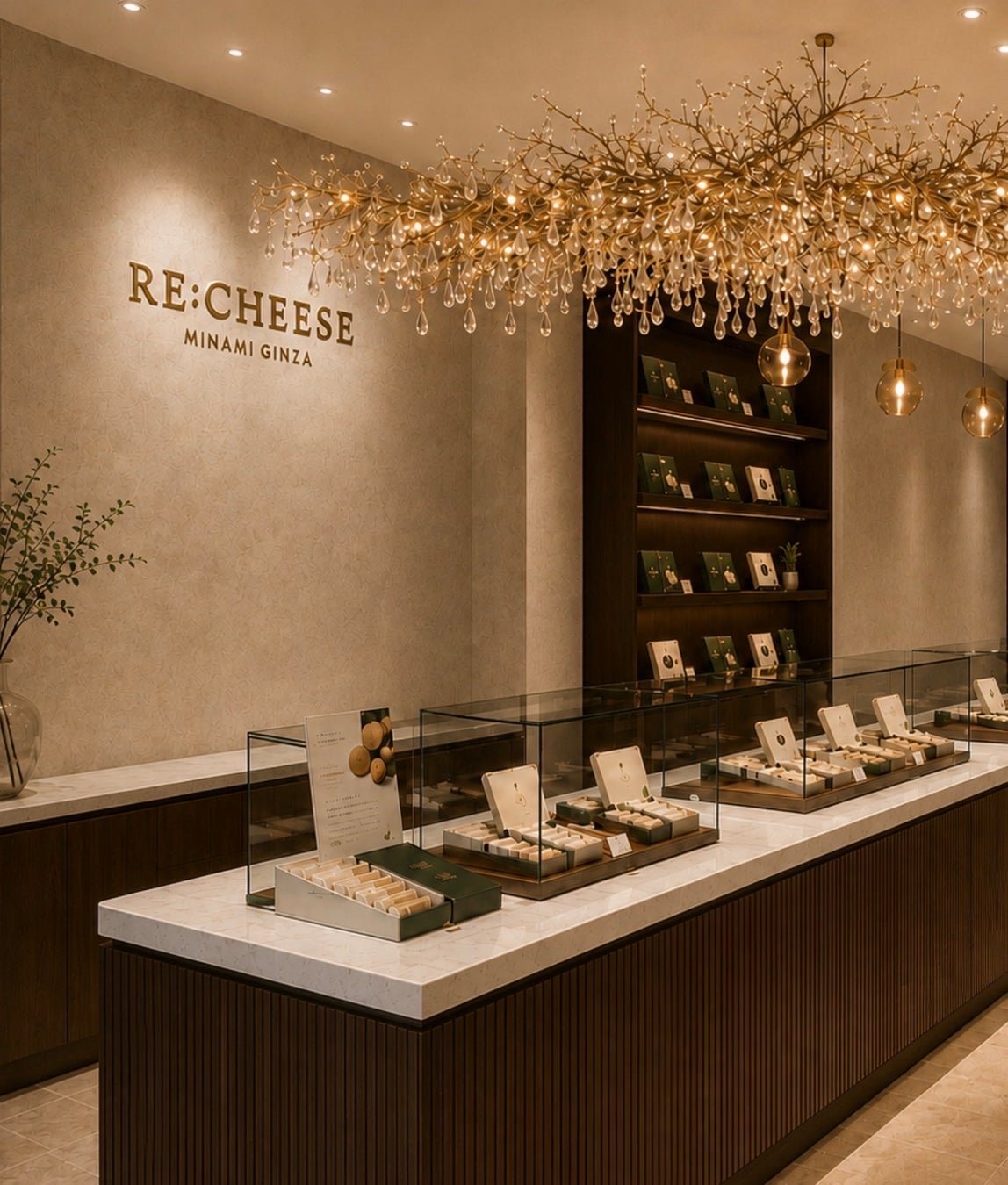 RE:CHEESE TOKYO 旗艦店店內イメージ（出處：PR TIMES）