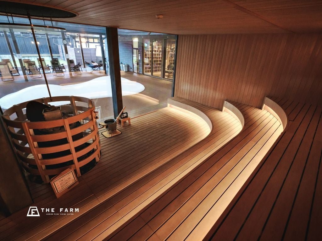 おふろcafé かりんの湯嘅桑拿區域（圖片來源：日本旅遊｜PR TIMES 酒店旅館）