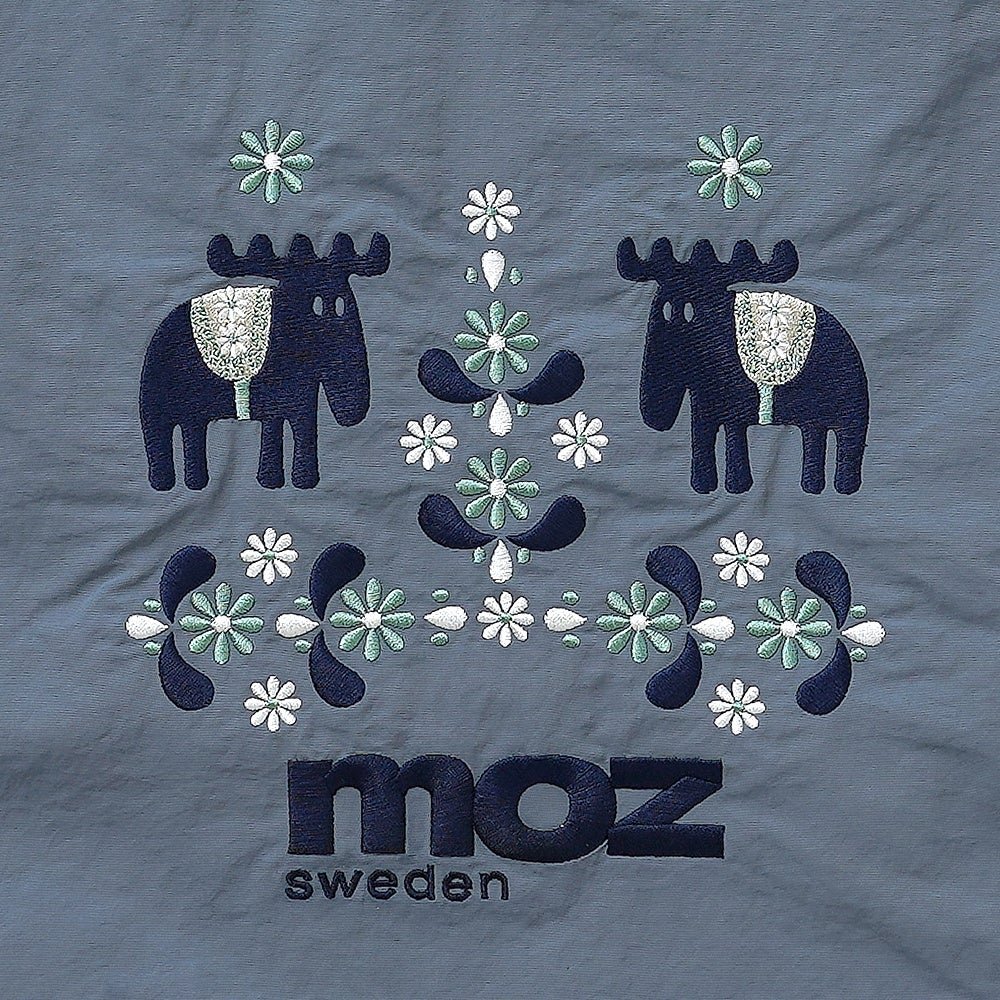 moz 駝鹿刺繡 2way 迷你肩揹包