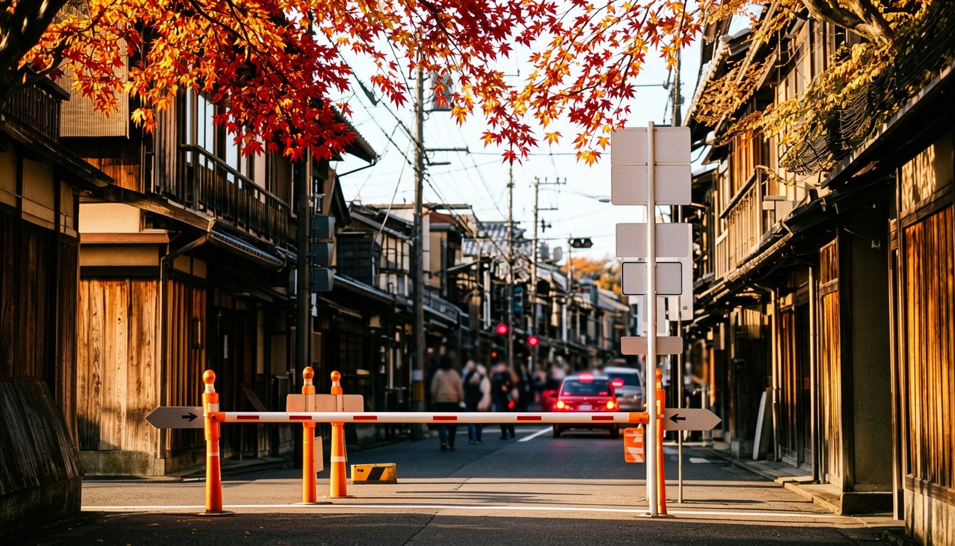 丹波篠山城下町街道示意畫面（寫實示意圖）